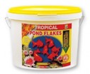 Tropical POND FLAKE хлопья 11л -Корм для небольших прудовых рыб и подращивания молоди-основной - Изготовление искусственных прудов, ручьев и фонтанов AquaMasters, Екатеринбург