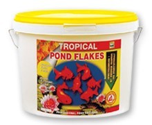 Tropical POND FLAKE хлопья 11л -Корм для небольших прудовых рыб и подращивания молоди-основной - Изготовление искусственных прудов, ручьев и фонтанов AquaMasters, Екатеринбург